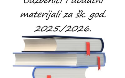 POPIS UDŽBENIKA I DRUGIH OBRAZOVNIH MATERIJALA ZA šk. god. 2025./2026.