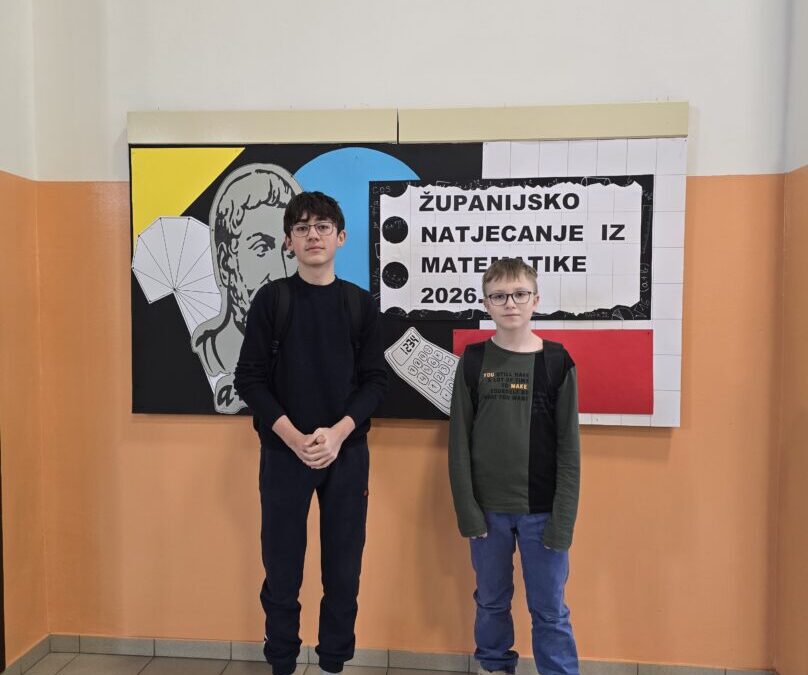 ŽUPANIJSKO NATJECANJE IZ MATEMATIKE